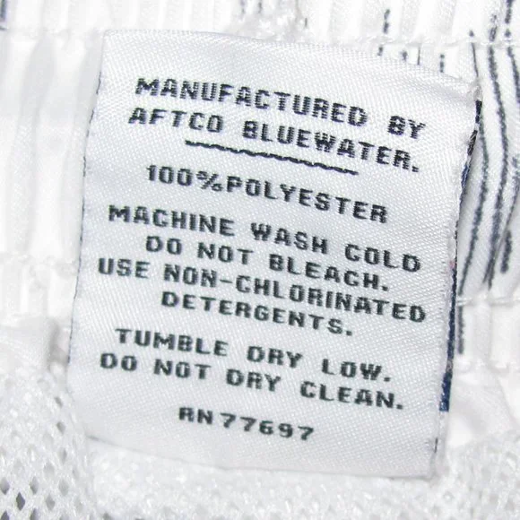 Mens Guy Harvey Blue White Fish Swordfish Lined Board Shorts Size Extra Large XL - Picture 7 of 7